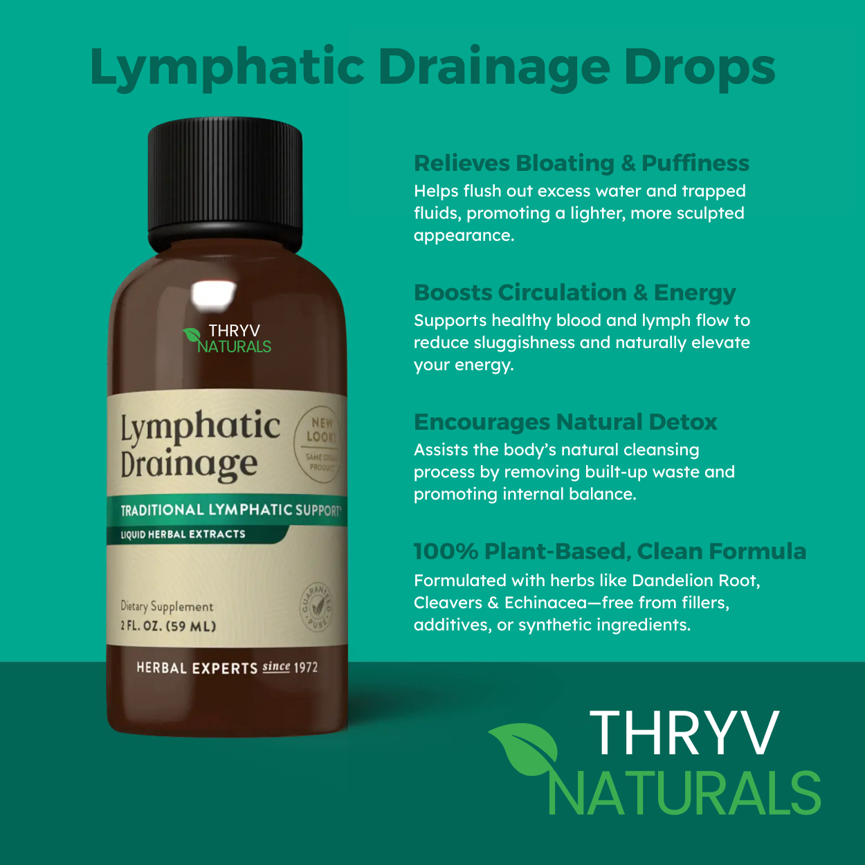 THRYV NATURALS Lymphatic Drainage Drops